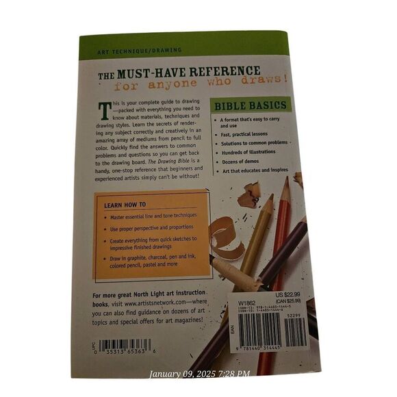 The drawing Bible by Craig Nelson north light books isbn 9781440314445 - Picture 5 of 5